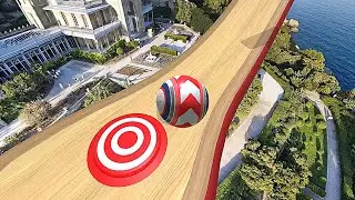 Rolling Balls 3D Sky Race 🌈 COMPLETE TOUR Gameplay Android iOS 💥 Nafxitrix Gaming