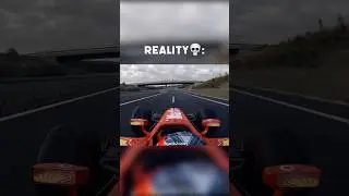 Fastest F1 car on the highway. #ferrari #f1 #formula1 #pov #ferrarif1 #v8