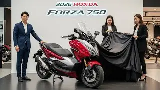 ОФИЦИАЛЬНЫЙ ЗАПУСК 2026 Honda Forza 750 🚀 | Новый Макси-Скутер с Двигателем 750cc | Полный Обзор и Д