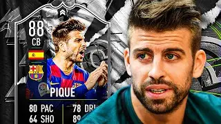 +22 PACE?! 🤯 88 SHOWDOWN PIQU&Eacute; PLAYER REVIEW! - FIFA 22 Ultimate Team