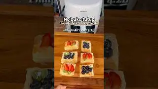 Ide cemilan dengan air fryer philis #cemilan #philips #airfryer