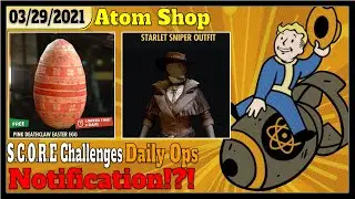 Fallout 76 Atomic Shop Offers - 4th Free Easter Egg & Starlet Sniper Outfit 40% Off