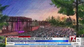 Final community meeting for the Dix Park master plan to be held Wednesday