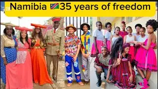 PK De Villiers S.S celebrating Namibia 🇳🇦 35 years of independence