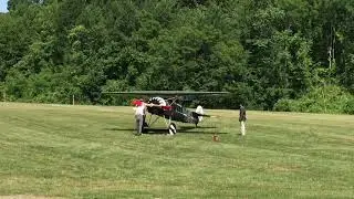 Fokker D VIII’s Gnome 160 HP engine roars to life at Old Rhinebeck Aerodrome