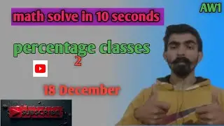 Percentage classes ❤️/for Ssc gd /Ta/Agniveer ☑️🙏