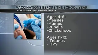 IDPH push for school vaccinations