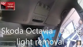 Skoda Octavia Dome light removal