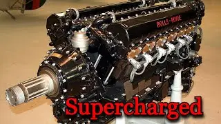 Rolls-Royce Kestrel V12 Aircraft Engine in Action | Engine Sounds