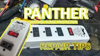 Panther power surge protector model:PSP-1202 switch repair