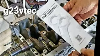 maxpeedingrods oil bearing journal clearances check. G23vtec episode #9.
