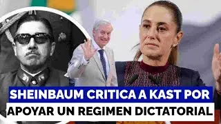 Sheinbaum critica que Kast reivindique el 
