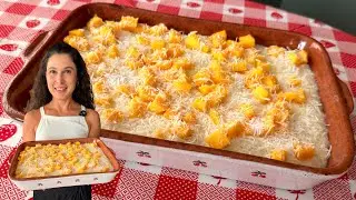 ESSA RECEITA APRENDI COM MINHA M&Atilde;E SAGU DE LEITE DE COCO COM MANGA