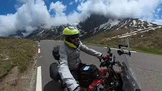 Motorcycle ride over the Pyrenees