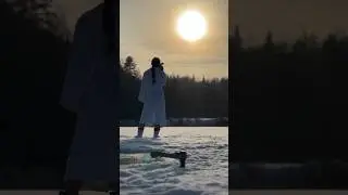 #ice #winter #icehole
