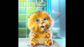 Talking Ginger singing meow