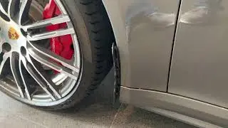 Quick pan around a 911 Turbo with 1FastGuard stone guards with MiniFlap low guard.
