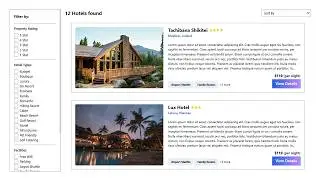 Building Search Page UI | MERN Hotel Booking App Tutorial (Part 13)