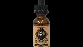 Gentleman's Draw| Eliquid Review | Peach Cobbler