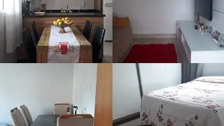 Limpei a casa+troquei os tapetes e lençóis da cama.