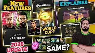 Link Up Play & Treasure Link-EFOOTBALL 26 All New Feature|Fifa License|Same Free Epic Pack Thursday?