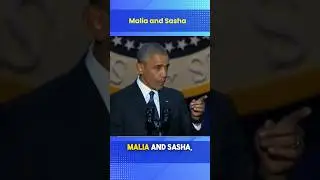 Barack Obama | Malia and Sasha #shorts #barackobama #malia #sasha