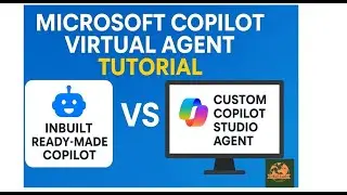 Microsoft Copilot Virtual Agent Tutorial | How to build fully customised Copilot Virtual Agent