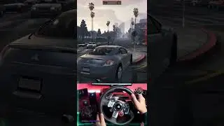 In GTA 5 drift and slip gta v game g29 drive #shorts