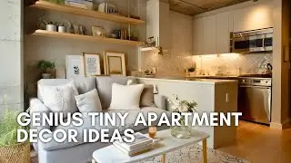 Genius Tiny Apartment Decor Ideas | Affordable & Stylish Modern Small Space Inspiration