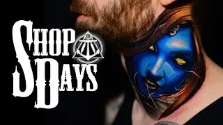 SHOP DAYS - Nikko Hurtado tattooed Mystique on a client from Edmonton Canada