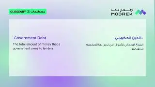 Meaning of Government Debt 🏛️💵 | معنى الدين الحكومي 🏛️💵