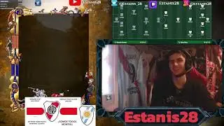 Reacción Rosario Central - River fecha 3 desde Madrid