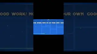 Wave tutorial Geometry Dash