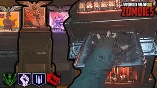 'THE FINAL REICH' ALL Blitz / Perk Locations & Overview (Call of Duty: WWII Zombies)