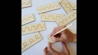 Pre-writing activities: Tracing Tiles