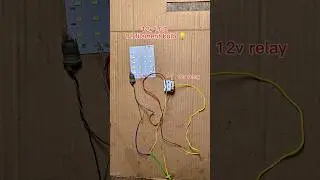 How is Work 12v Relay रिले कैसे कम करता है #electrical #diyelectronics #diyprojects