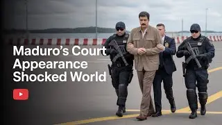 Venezuelan Leader Nicol&aacute;s Maduro Brought Before New York Court.#venezuela #usmilitary #breakingnews