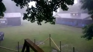 Summer Thunderstorm in Allen, Michigan