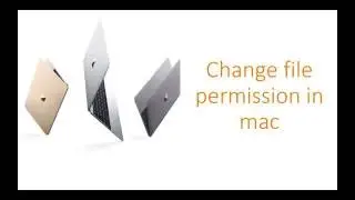 How to change / add file or folder permissions on mac osX
