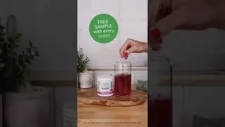 Receive a FREE Aloe + Collagen Drink Sample with every purchase! ✨ #shorts #skincare