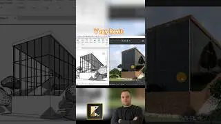 Vray material for Revit 4 #shorts