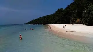 馬來西亞 沙巴 東姑阿都拉曼海洋國家公園 馬慕迪島 入口木棧道海景 20180405 1054 1053