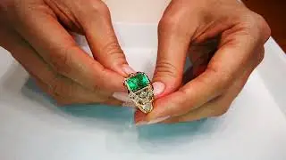 Muzo Colombian Emerald Ring 2.75 carats by Kat Florence