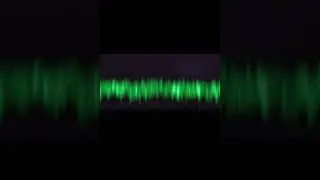 Simulation of Northern Light in Python (code in description) #northernlights #coding #python