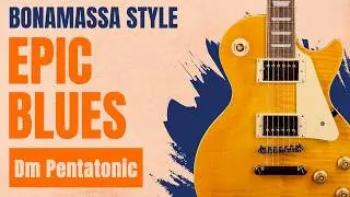 Epic Blues Rock Ballad Backing Track | Bonamassa Style | 
