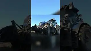 Blue Tractor Power  Plowing Fields & Raising the Stakes!
