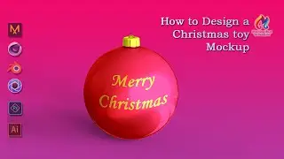 How to design a Christmas Toy Mockup | Photoshop Mockup Tutorial