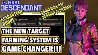 [FIRST DESCENDANT] New TARGET FARMING System & AMORPHOUS Material Rewards Drop Rate CHANGES