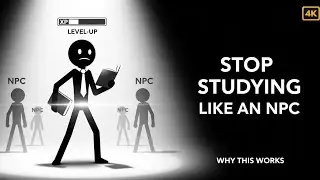 Why Studying Feels Boring (NPC vs Main Character Mindset)