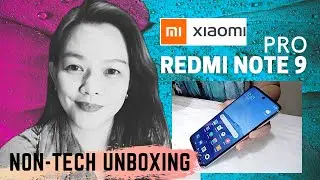 Unboxing Xiaomi Redmi Note 9 Pro, Php9990 Lazada.